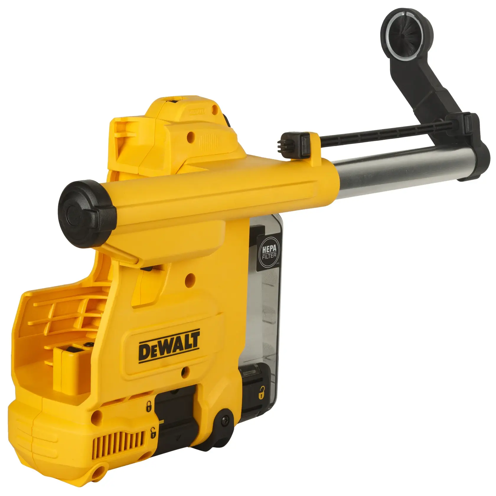 DEWALT D25304DH amarelo, acessório de extração de pó com filtro HEPA para marteletes.