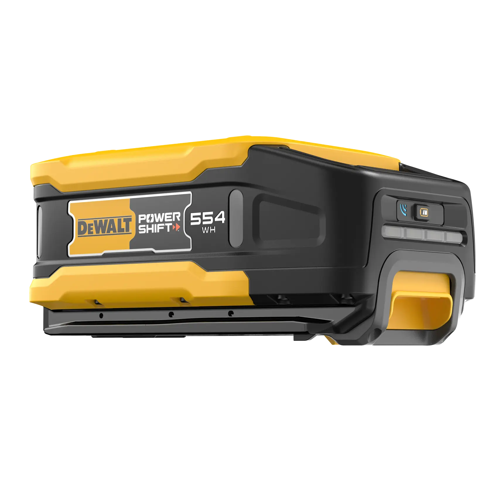 Logotipo da DEWALT em letras pretas e em negrito, centralizado em um fundo branco.