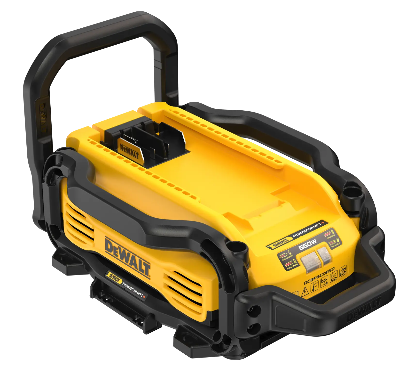 Logotipo da DEWALT em letras pretas e em negrito, centralizado em um fundo branco.
