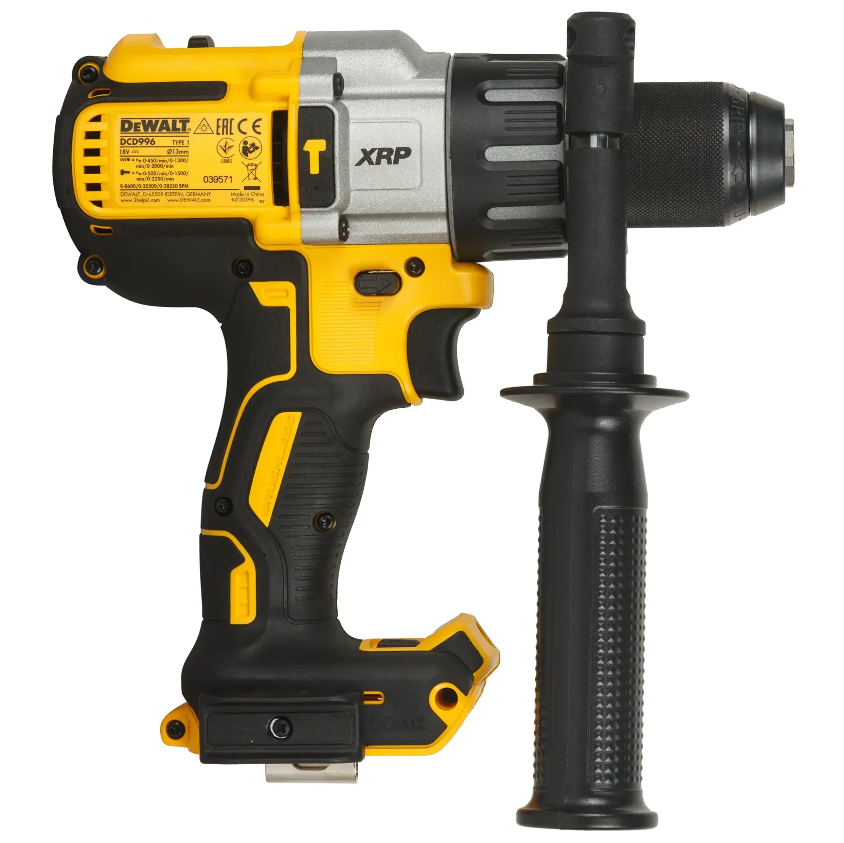 DEWALT® 18V XR® Martelo Sem Escovas Premium (Apenas Ferramenta)
