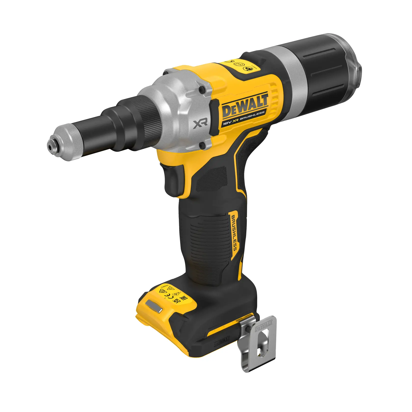 Ferramenta de rebite 18V XR sem escova de 6,3 mm - Unidade nua