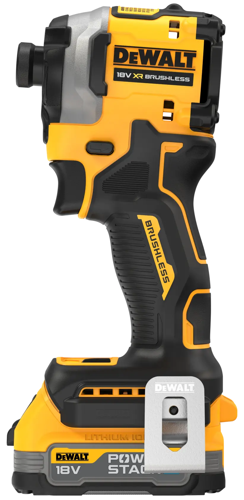 Aparafusadora Impacto compacto sem escobas XR 18V POWERSTACK