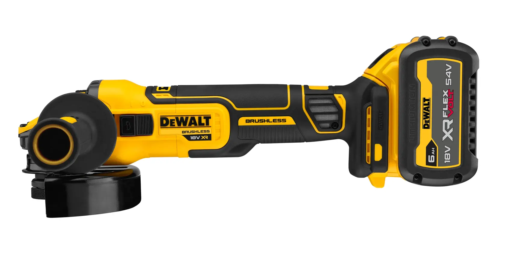 18V XR 125mm Angle Grinder With FLEXVOLT ADVANTAGE - 1 X 6Ah