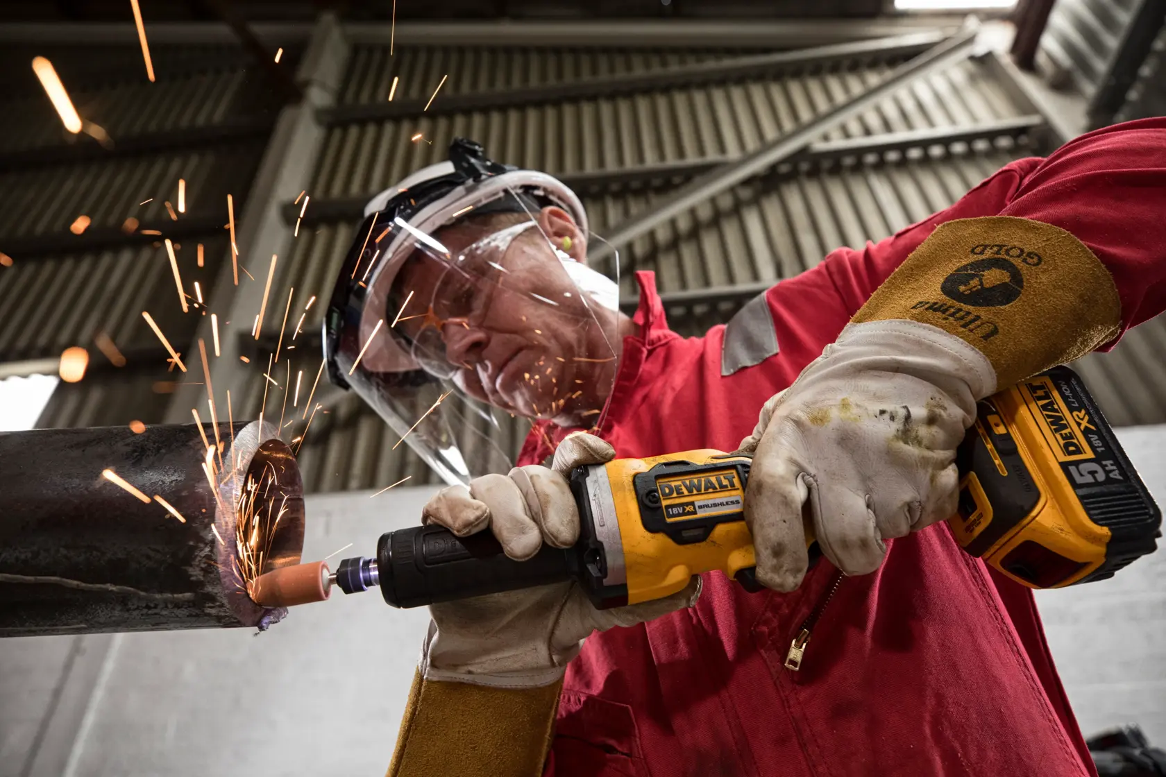 Rebarbadora de matrizes sem escovas DEWALT® 18V XR® (Apenas Ferramenta)
