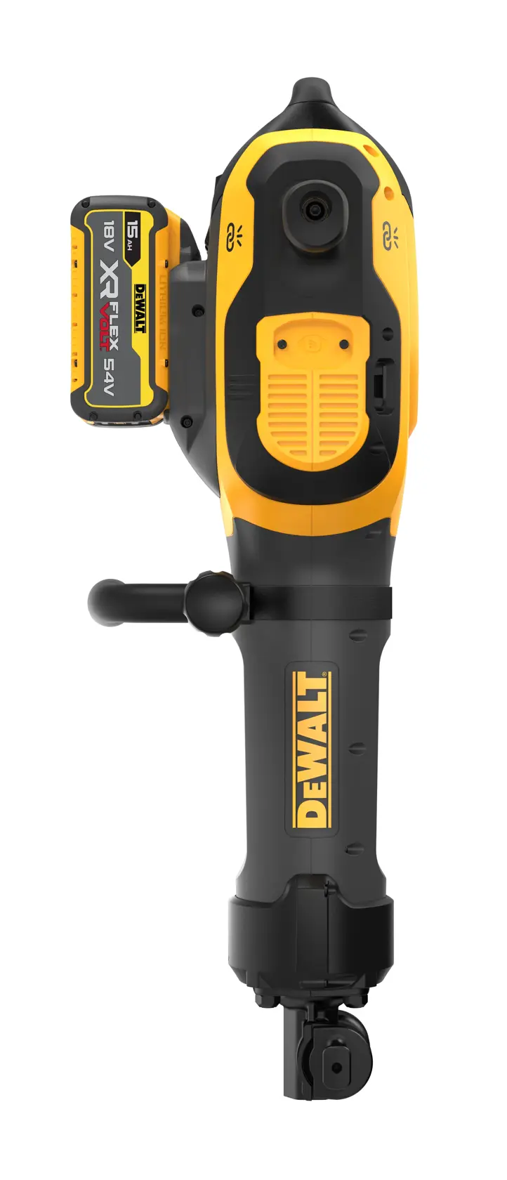 Martelo Demolidor sem escovas XR FLEXVOLT 54V 19kg 41J 28mm HEX AVC com 2 baterias 54V/18V Li-Ion 15Ah