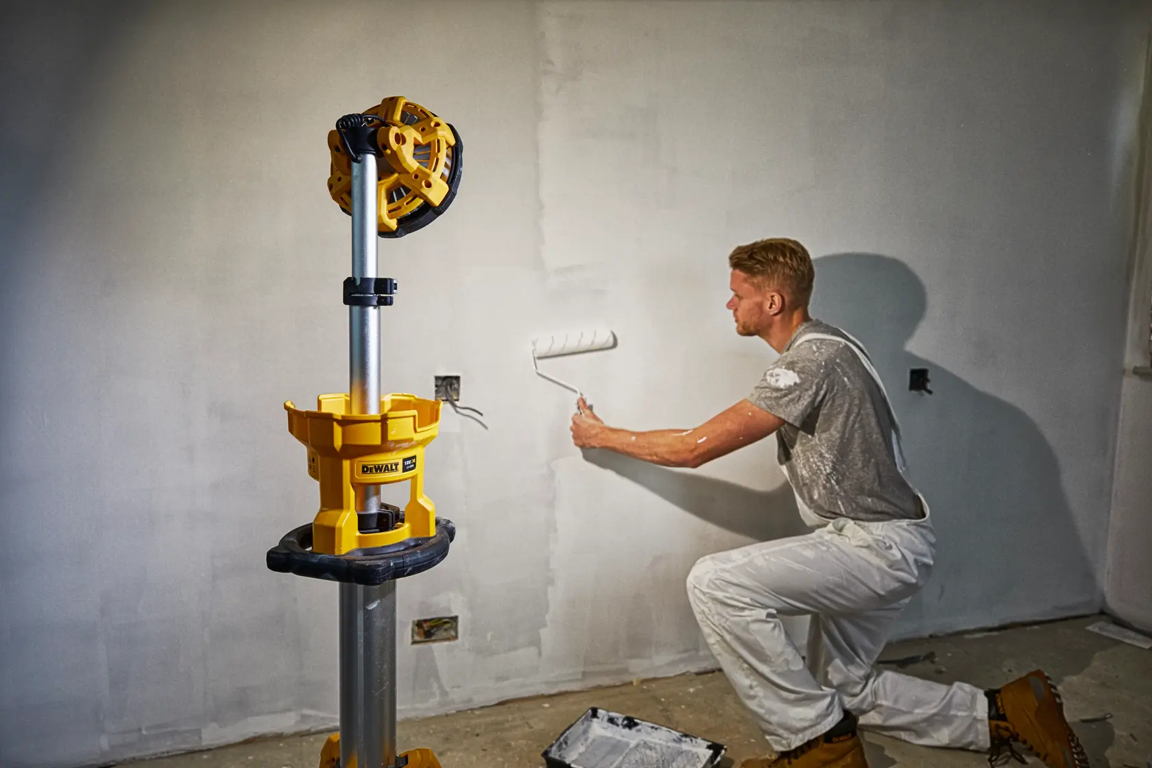 LUZ® TRIPÉ DEWALT LED XR® DE 18V (Apenas Ferramenta)