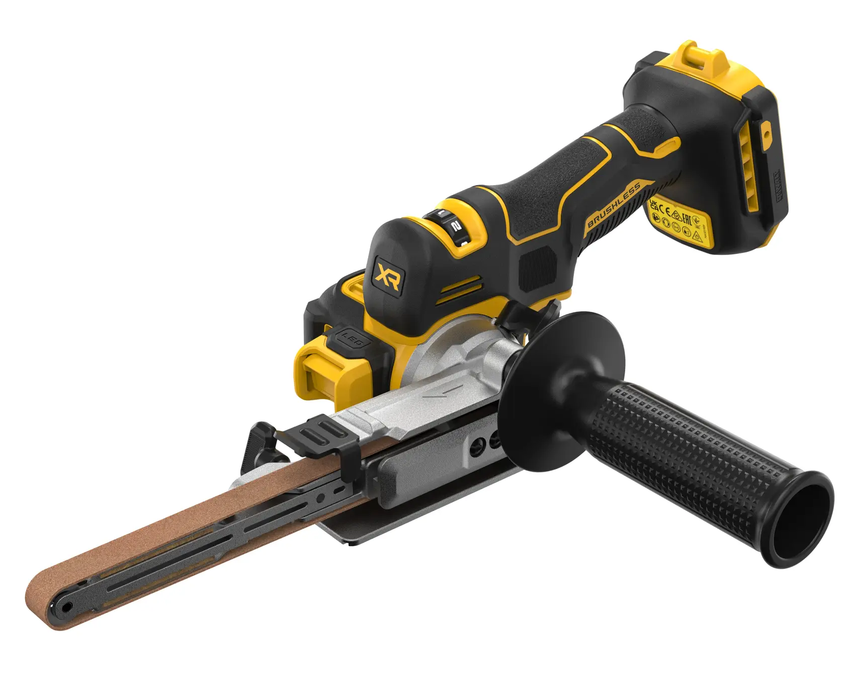 Lixadora de rolos sem escovas XR 18V 13mm sem carregador/bateria com mala TSTAK