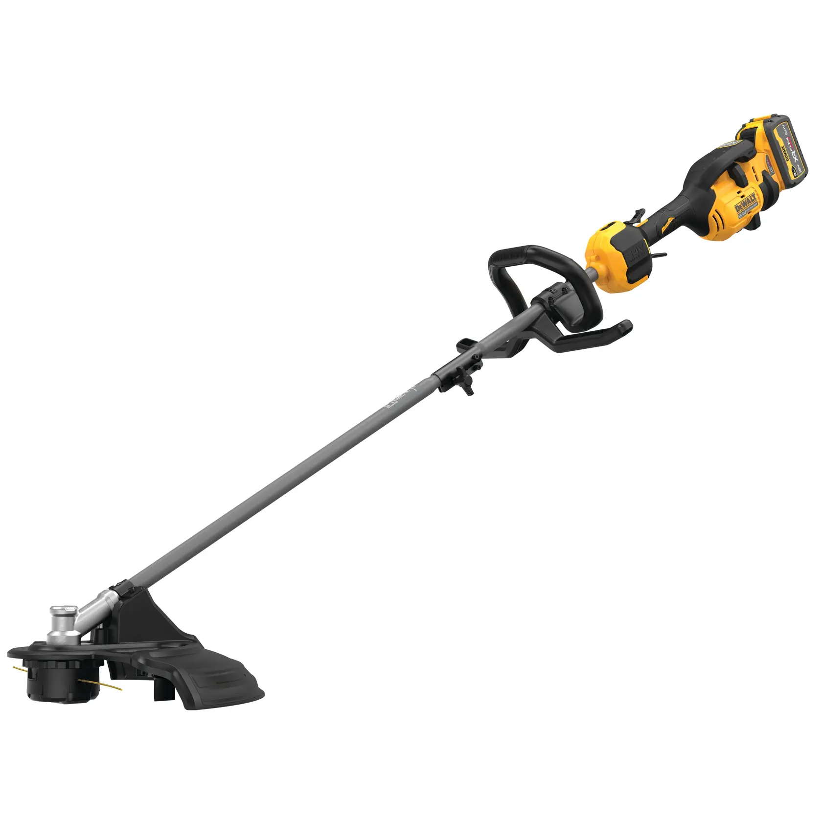 DEWALT® 54V XR® FLEXVOLT® Split Boom com acessório para aparador de cordas - 1 x 9Ah