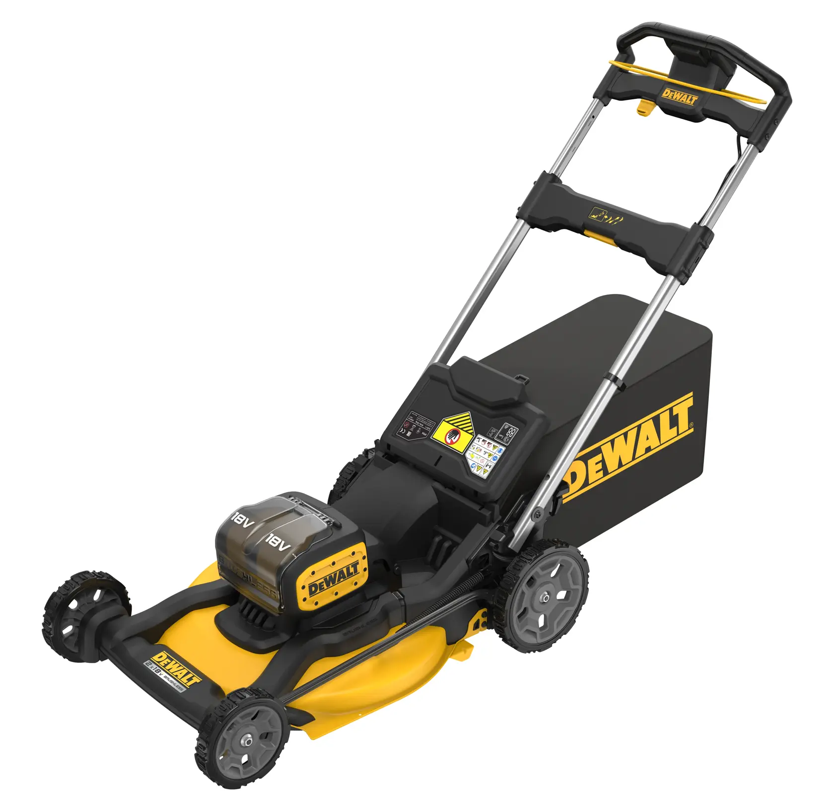 Corta-relvas sem escovas XR 2x18V (36V) 48cm sem carregador/bateria