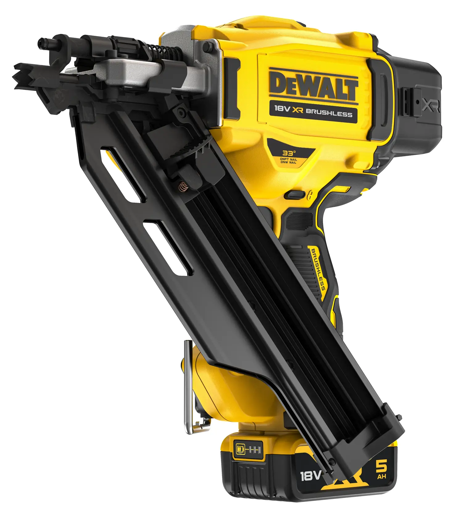 Pregadora de Estruturas sem escovas XR 18V com 2 baterias Li-Ion 5Ah