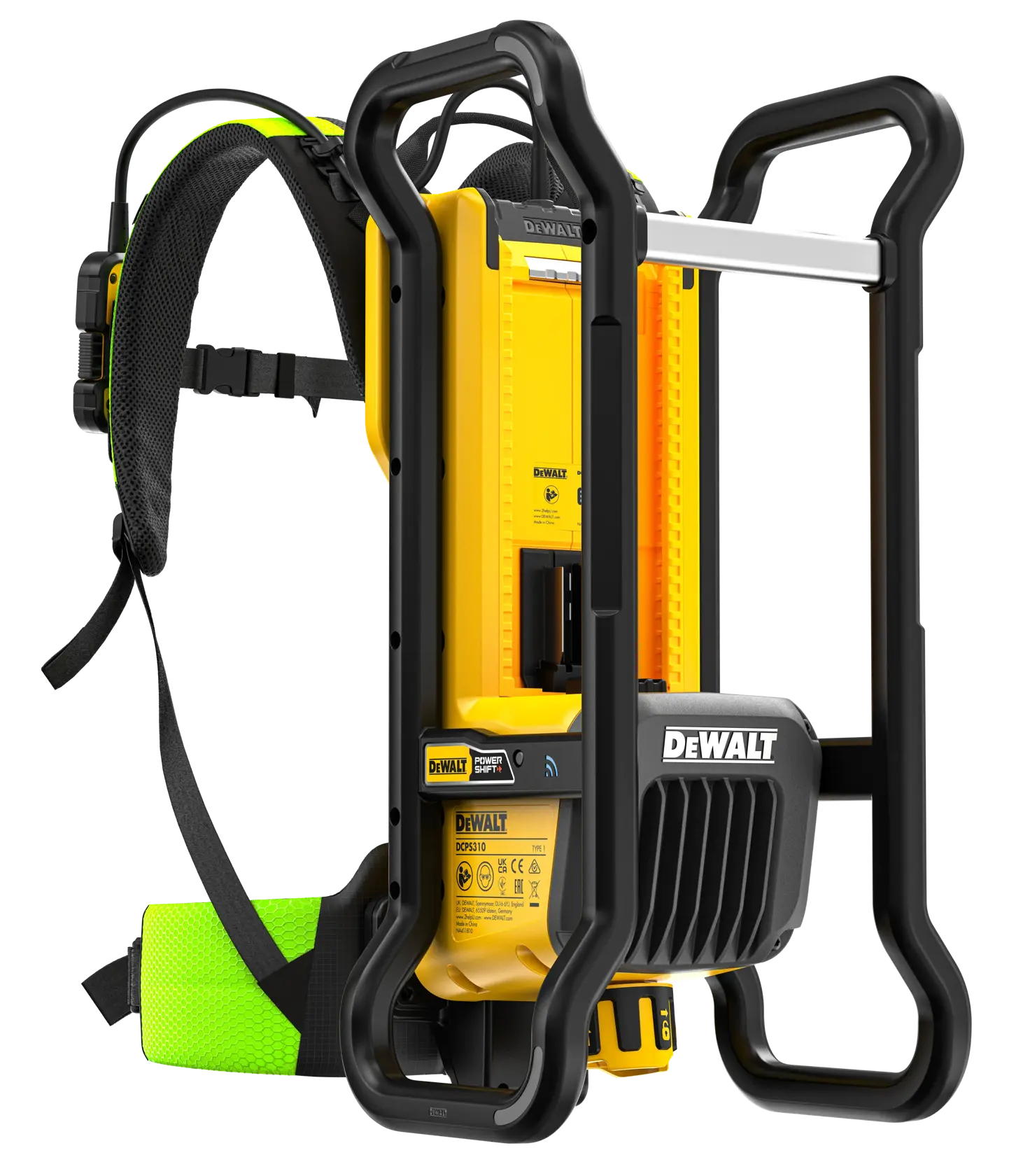 Logotipo da DEWALT em letras pretas e em negrito, centralizado em um fundo branco.