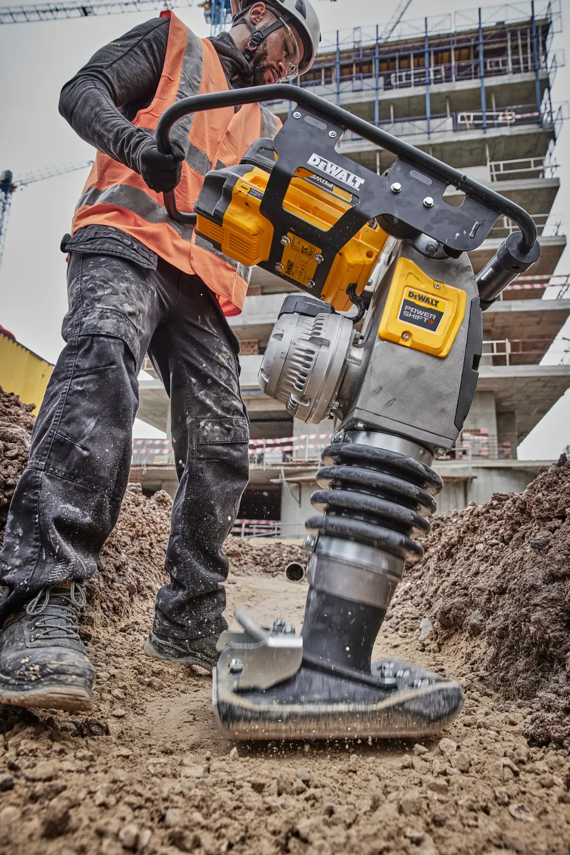Compactador POWERSHIFT sem bateria/carregador