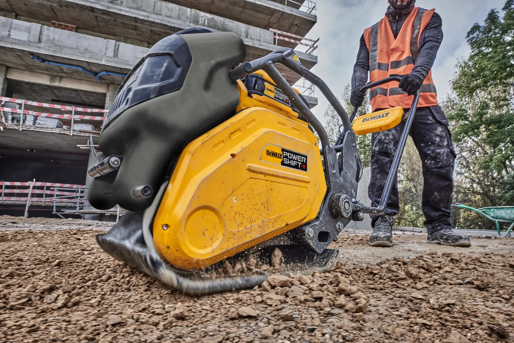 Compactador de placas POWERSHIFT sem bateria/carregador