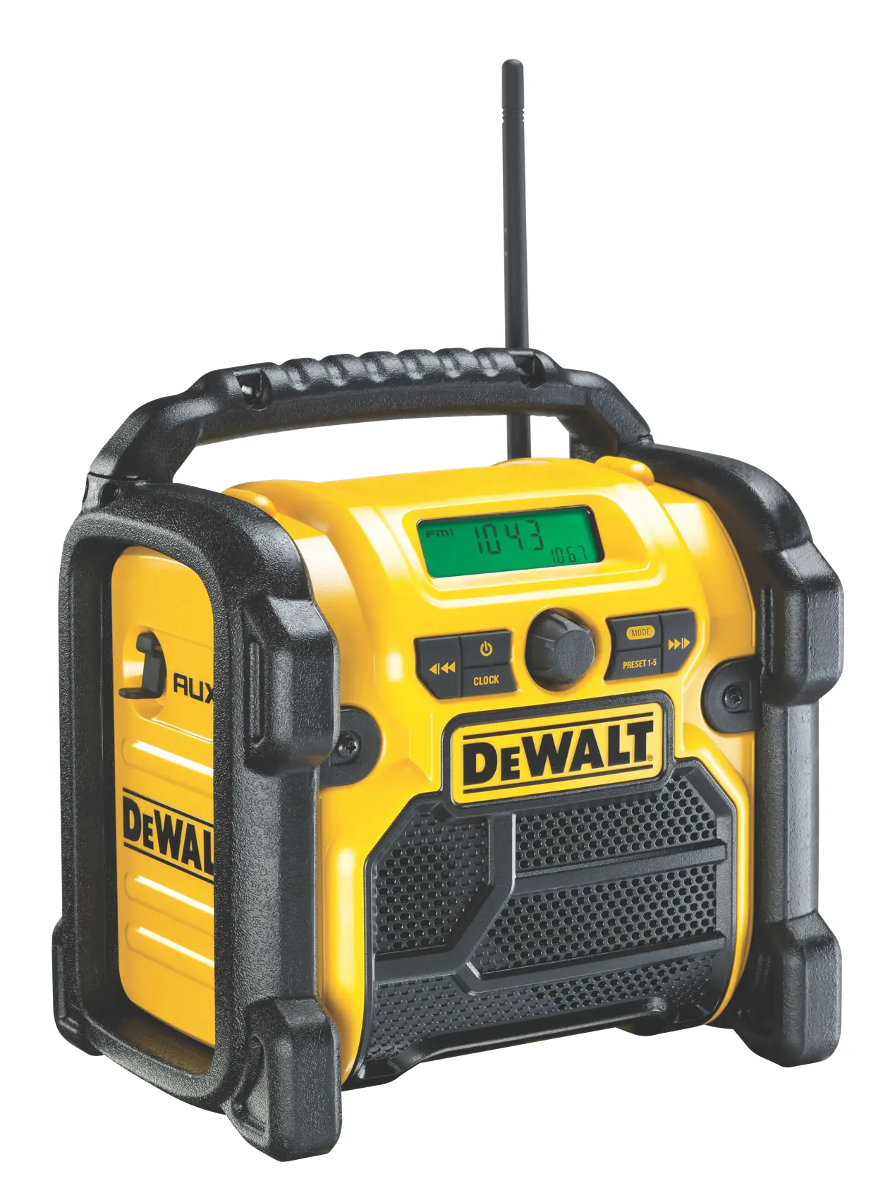 Rádio compacto XR com fio ou a baterias 10.8V, 14.4V e 18V XR Li-Ion