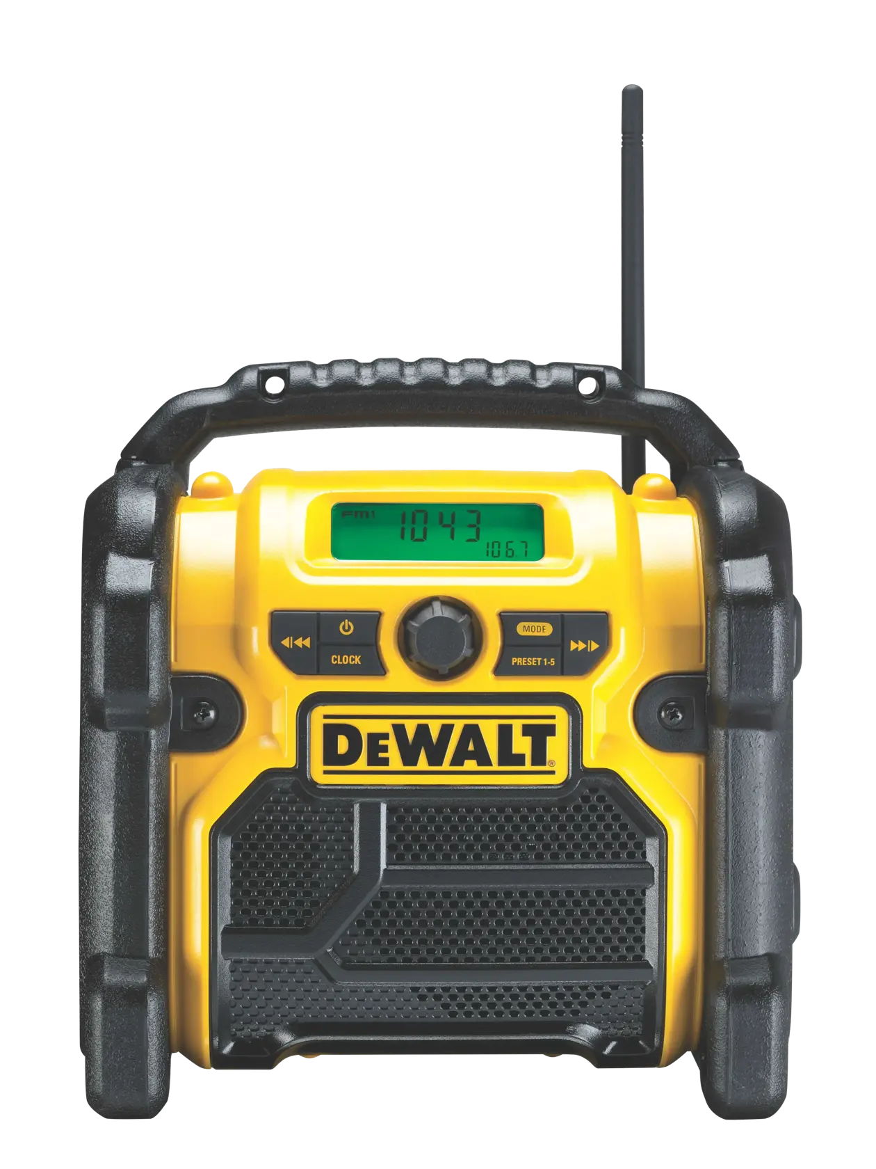 Rádio compacto XR com fio ou a baterias 10.8V, 14.4V e 18V XR Li-Ion