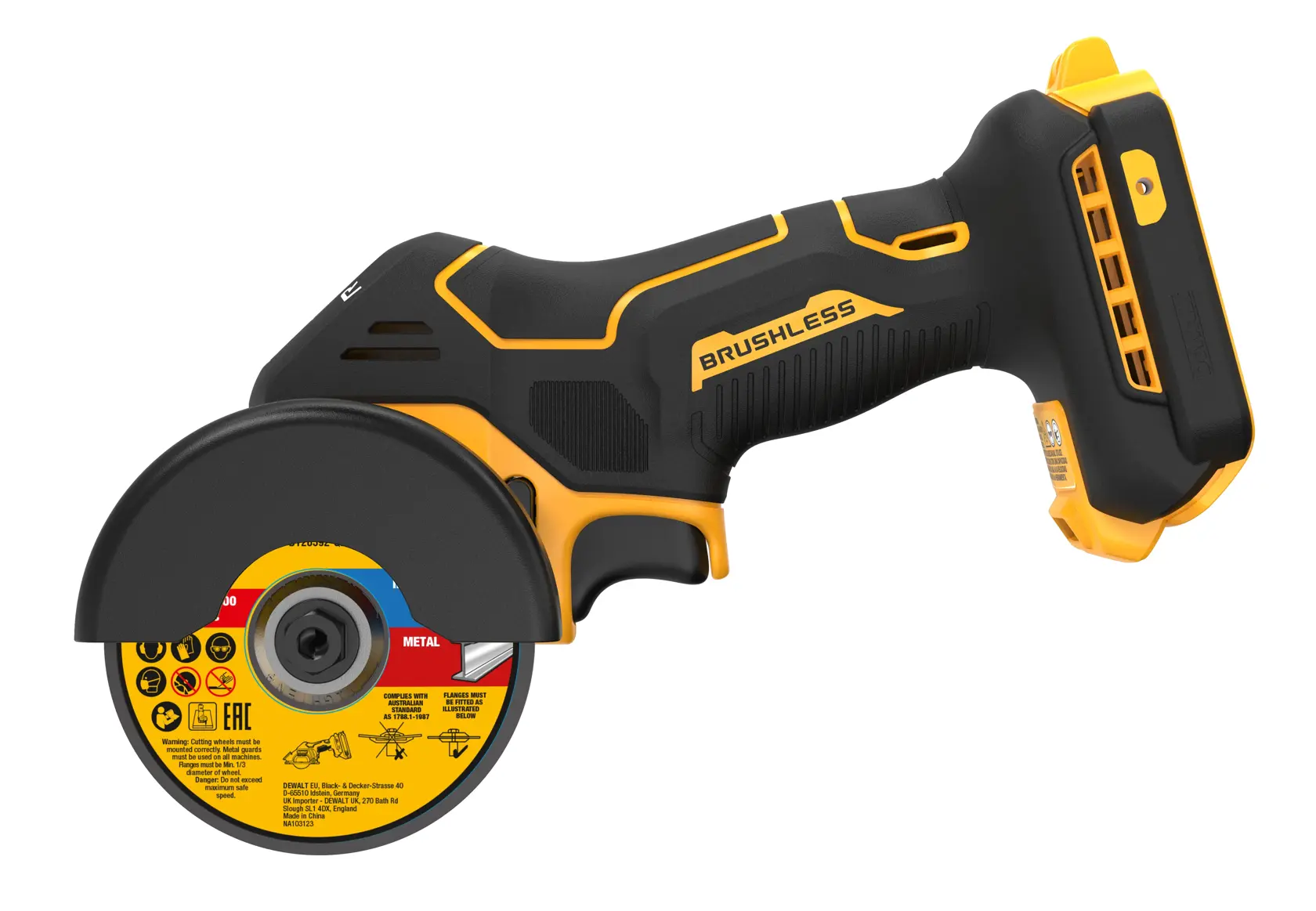 Rebarbadora Multi-corte sem escovas XR 18V 76mm sem bateria/carregador