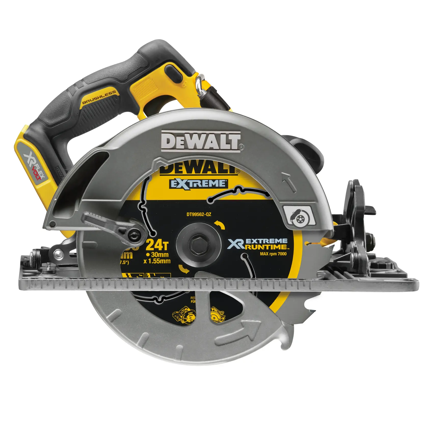 Serra Circular sem escovas XR FLEXVOLT 54V Ø190mm sem carregador/bateria