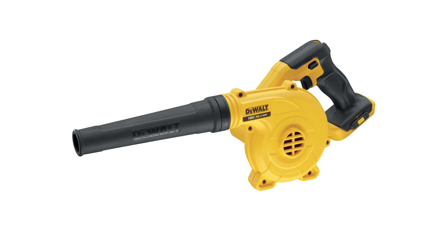 Logotipo da DEWALT em letras pretas e em negrito, centralizado em um fundo branco.