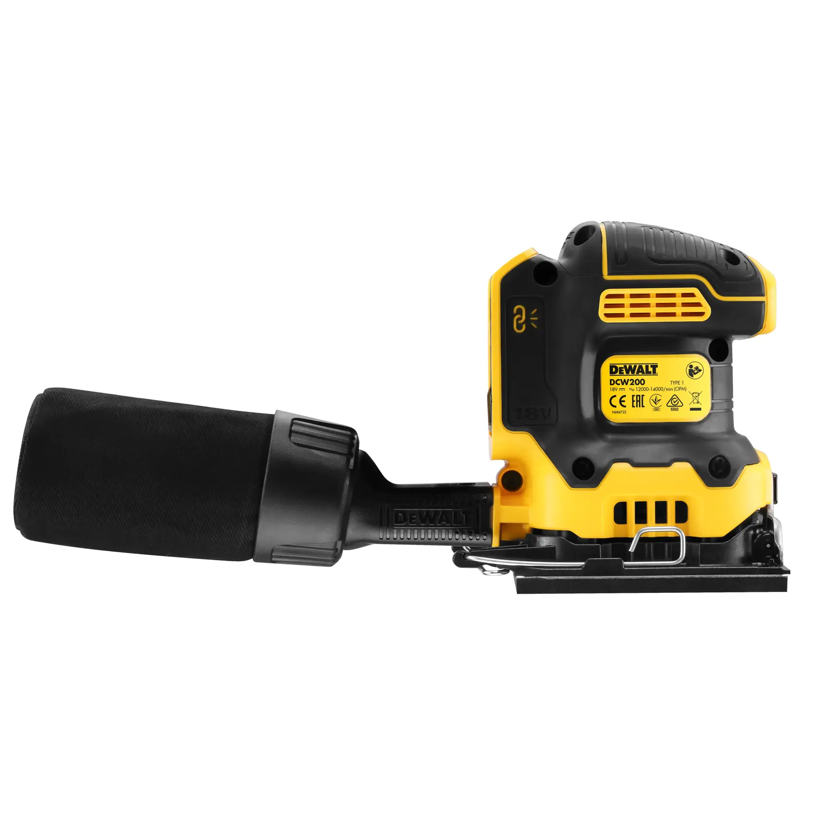 Lixadora Vibratória sem escovas XR 18V sem carregador/ bateria