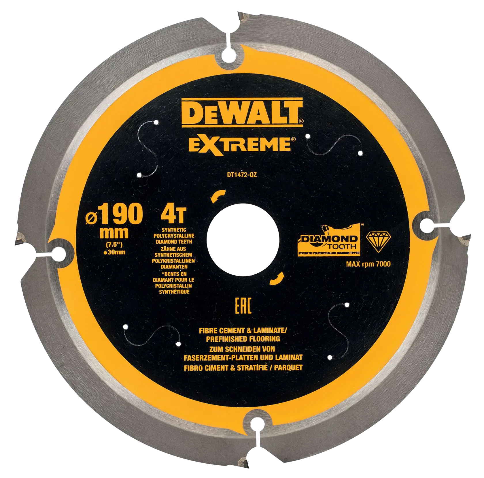 Logotipo da DEWALT em letras pretas e em negrito, centralizado em um fundo branco.