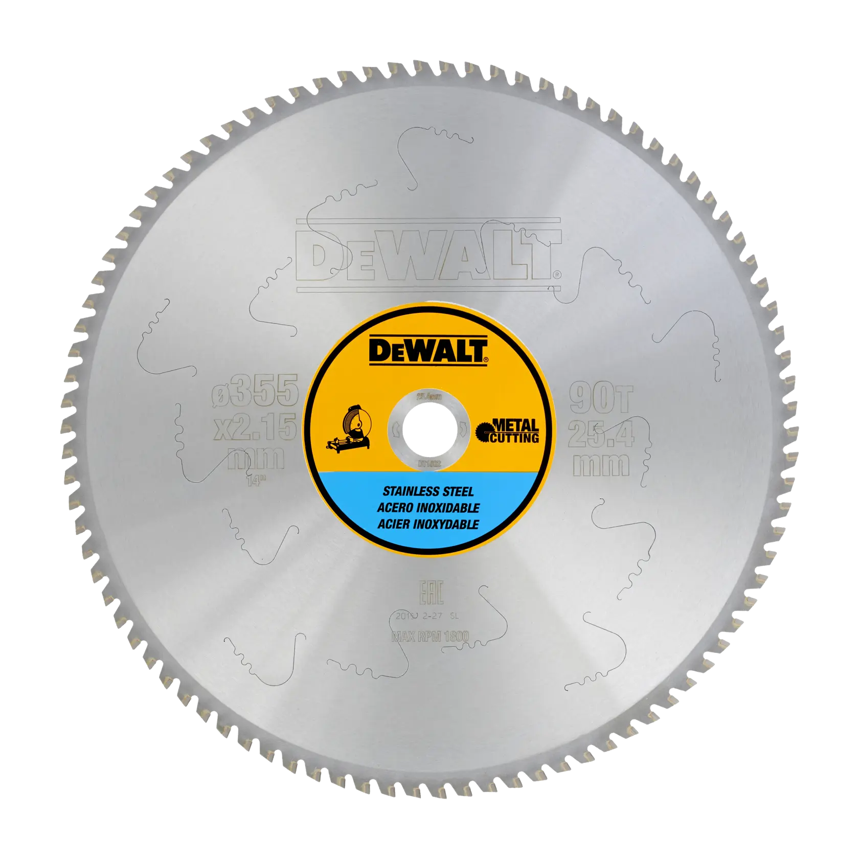 Logotipo da DEWALT em letras pretas e em negrito, centralizado em um fundo branco.