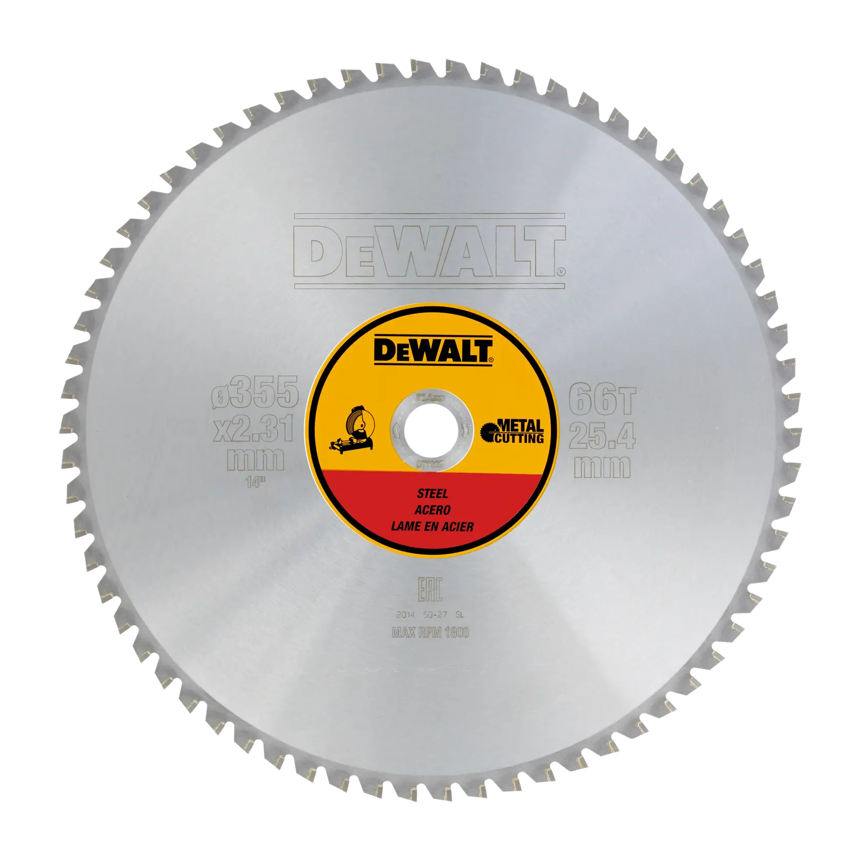 Logotipo da DEWALT em letras pretas e em negrito, centralizado em um fundo branco.