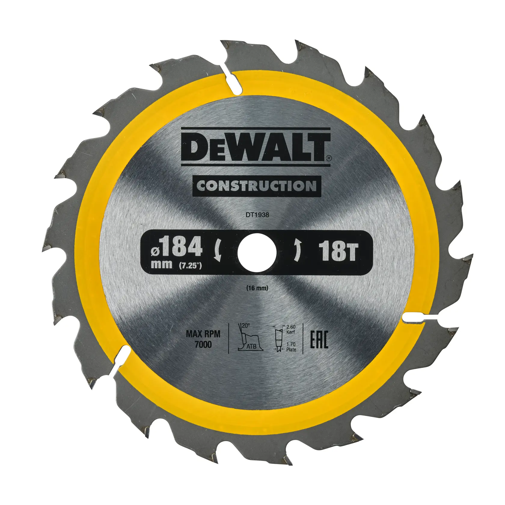 Logotipo da DEWALT em letras pretas e em negrito, centralizado em um fundo branco.