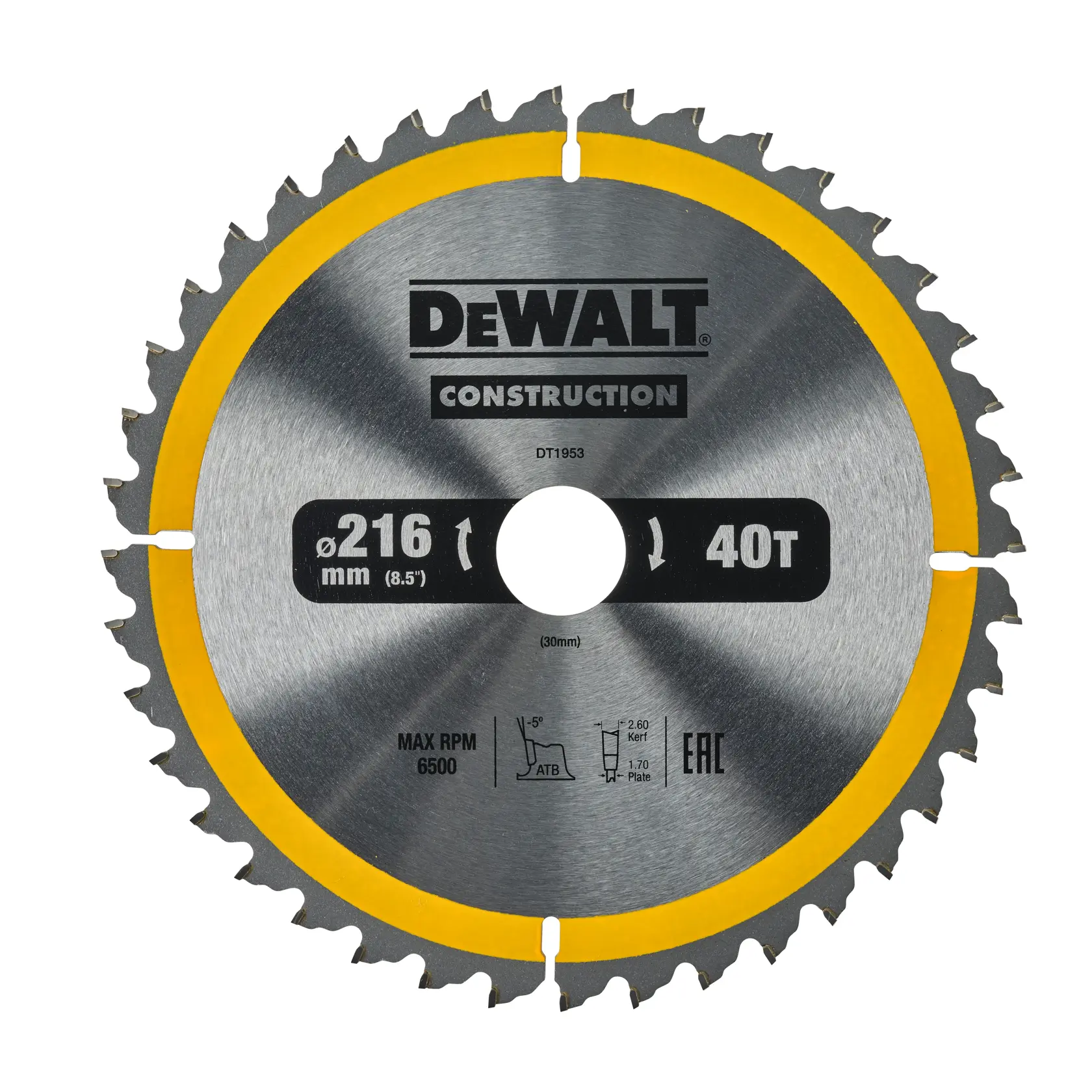 Logotipo da DEWALT em letras pretas e em negrito, centralizado em um fundo branco.