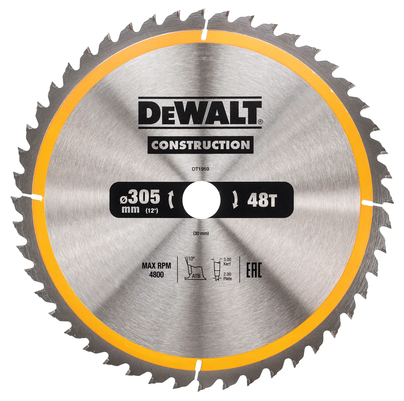 Logotipo da DEWALT em letras pretas e em negrito, centralizado em um fundo branco.