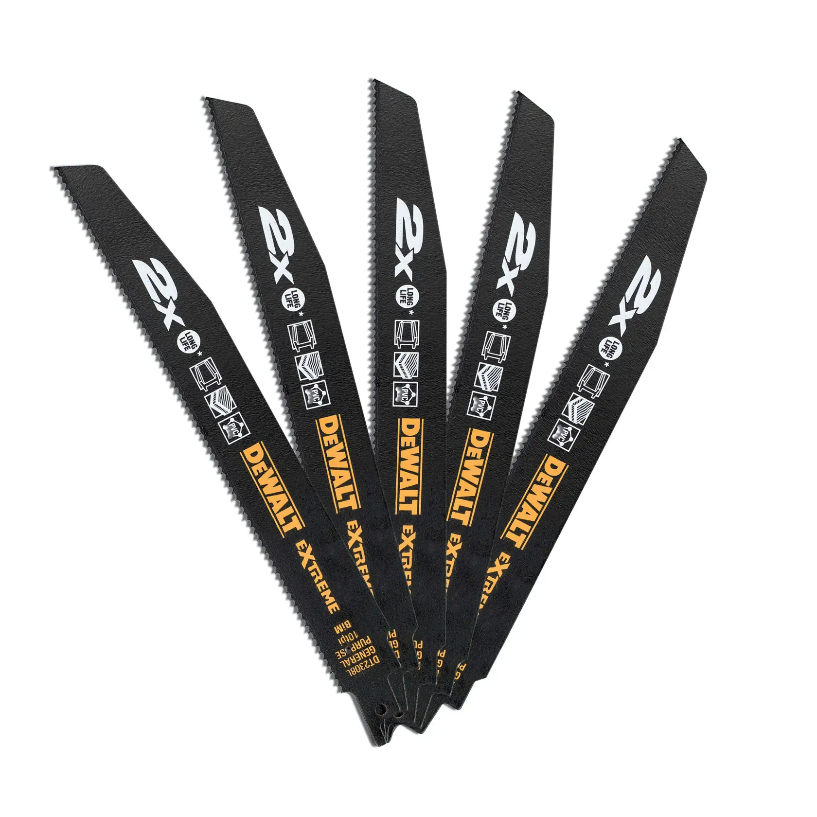 Logotipo da DEWALT em letras pretas e em negrito, centralizado em um fundo branco.