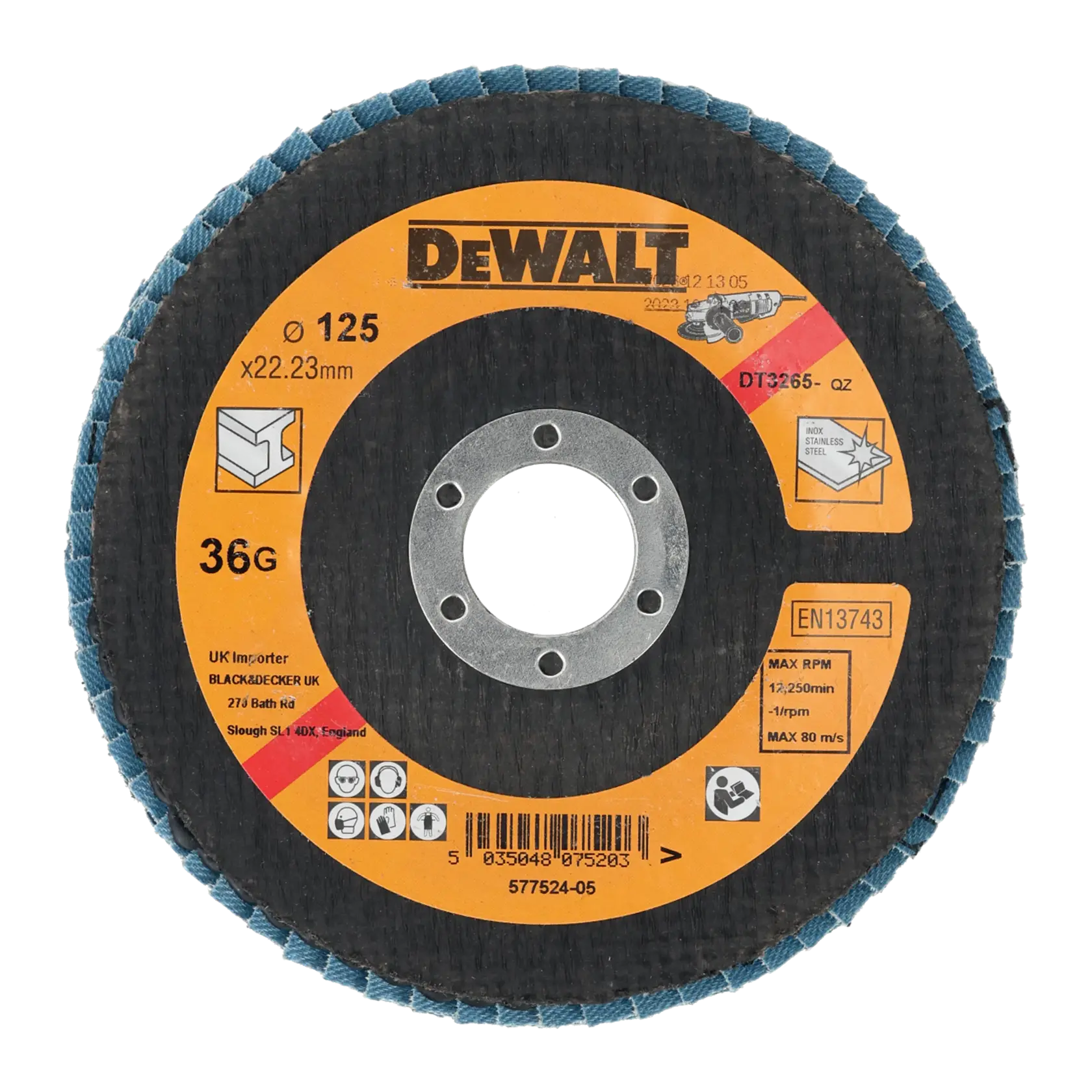 Logotipo da DEWALT em letras pretas e em negrito, centralizado em um fundo branco.