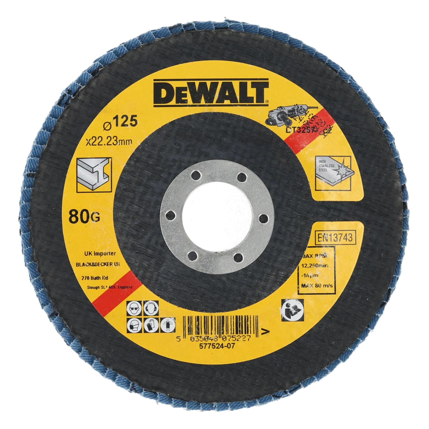 Logotipo da DEWALT em letras pretas e em negrito, centralizado em um fundo branco.