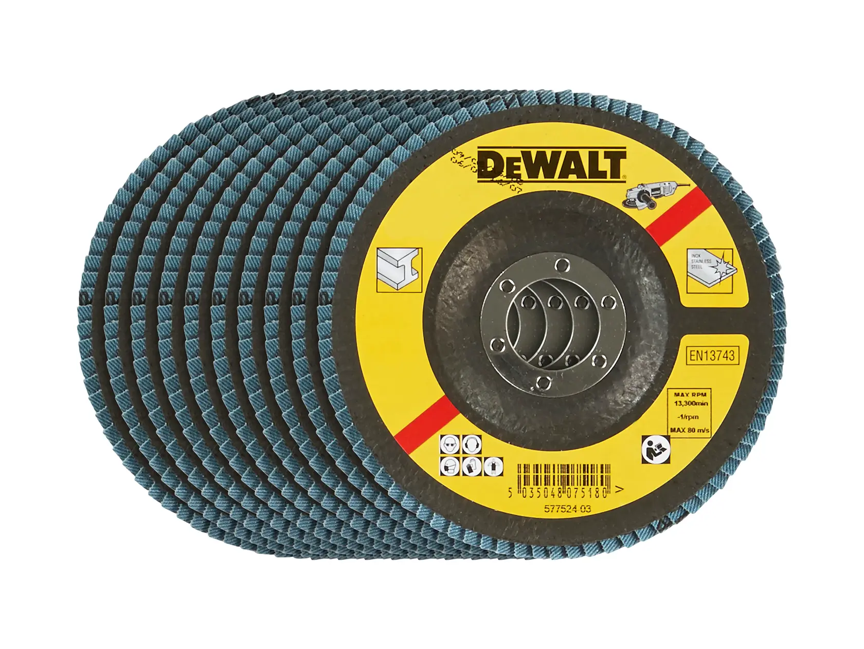 Logotipo da DEWALT em letras pretas e em negrito, centralizado em um fundo branco.