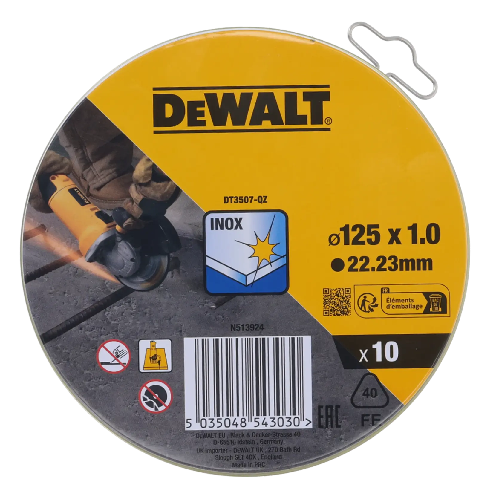 Logotipo da DEWALT em letras pretas e em negrito, centralizado em um fundo branco.