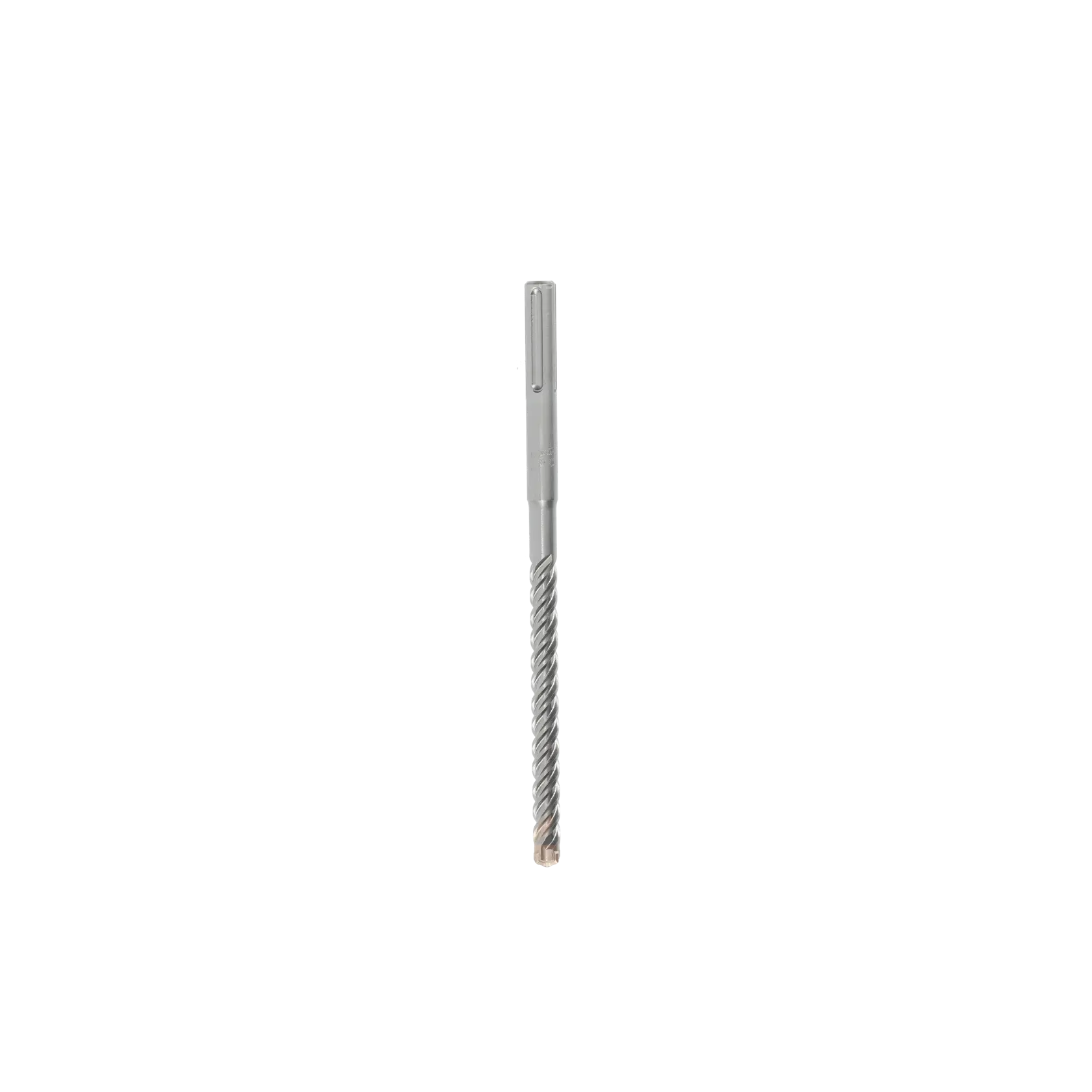 Broca SDS DEWALT espiral para perfuração de alvenaria e concreto, exibida sobre fundo branco.