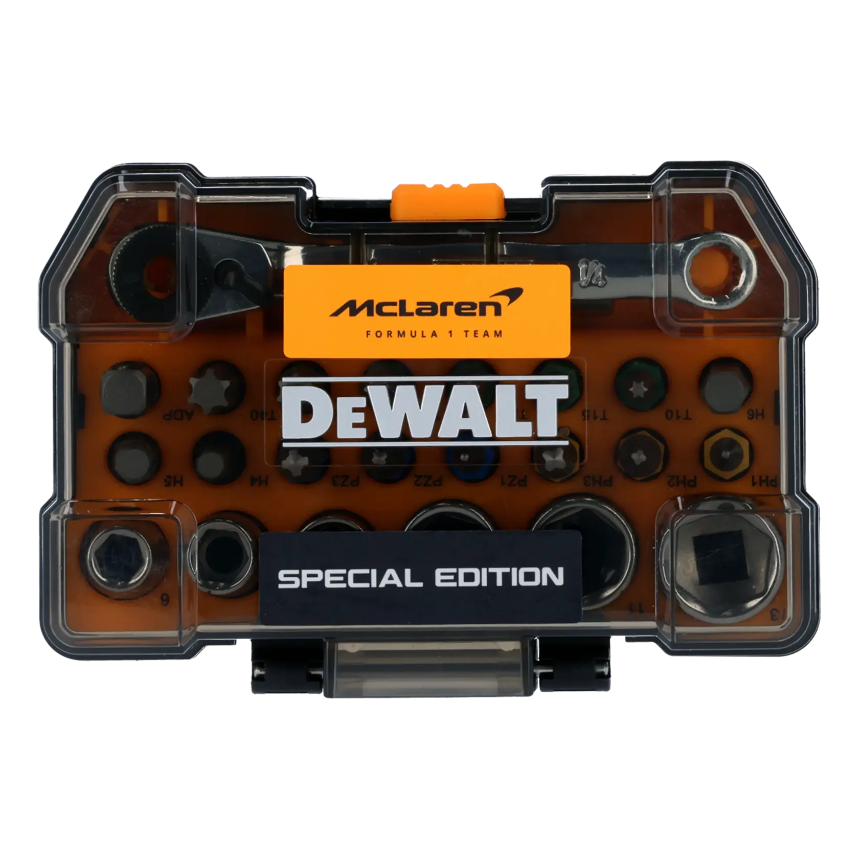 DEWALT® Conjunto de Parafusos e Soquete McLaren (24 unidades)