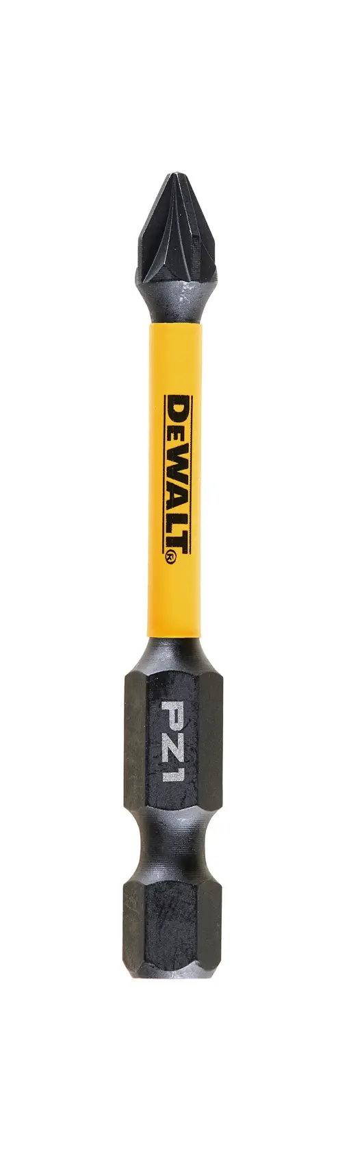 Gráfico mostrando a marca DEWALT XTREME Sub-Compact Series com o slogan 'Compacto e cheio de desempenho' em um fundo amarelo.
