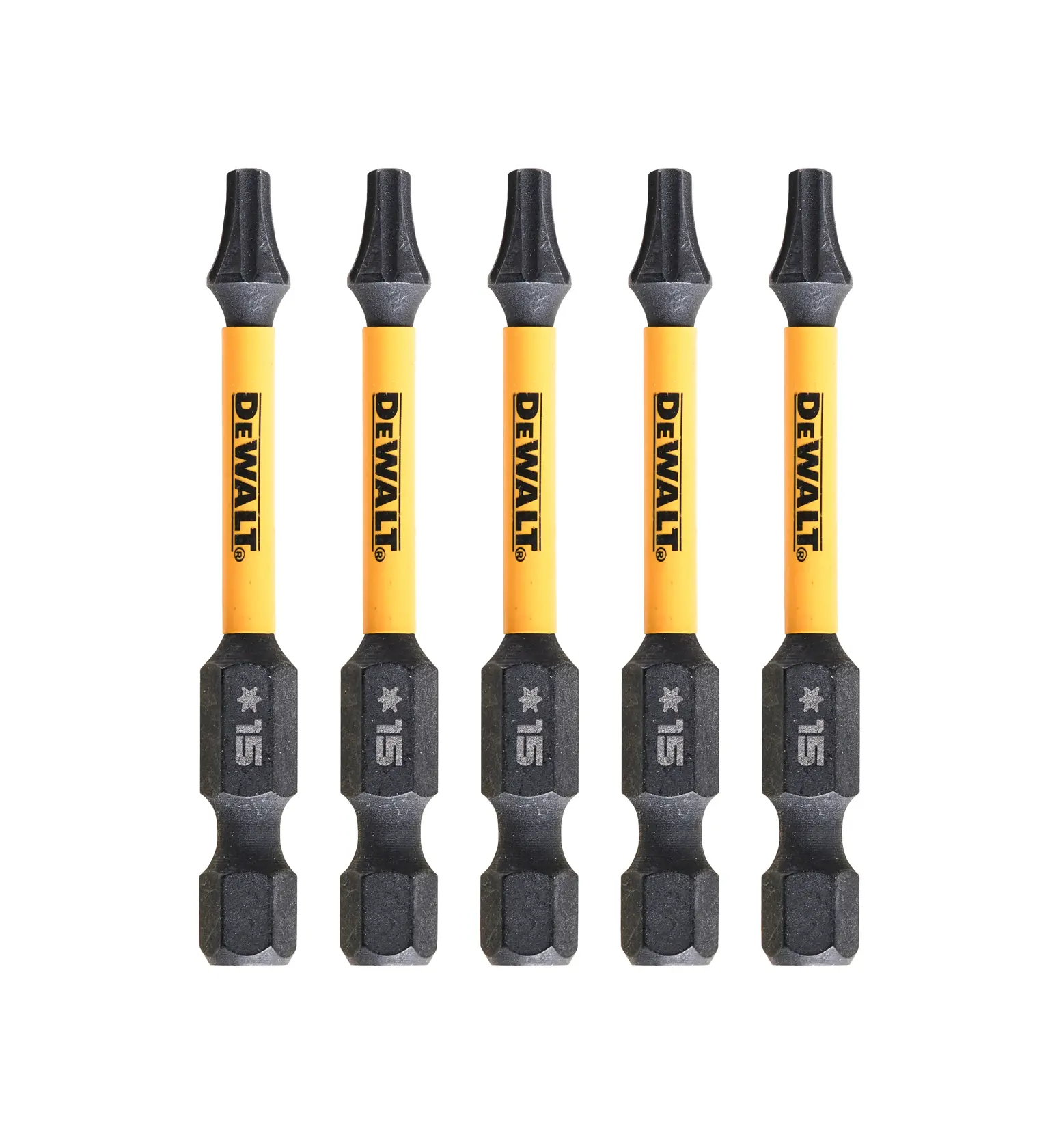 Gráfico mostrando a marca DEWALT XTREME Sub-Compact Series com o slogan 'Compacto e cheio de desempenho' em um fundo amarelo.