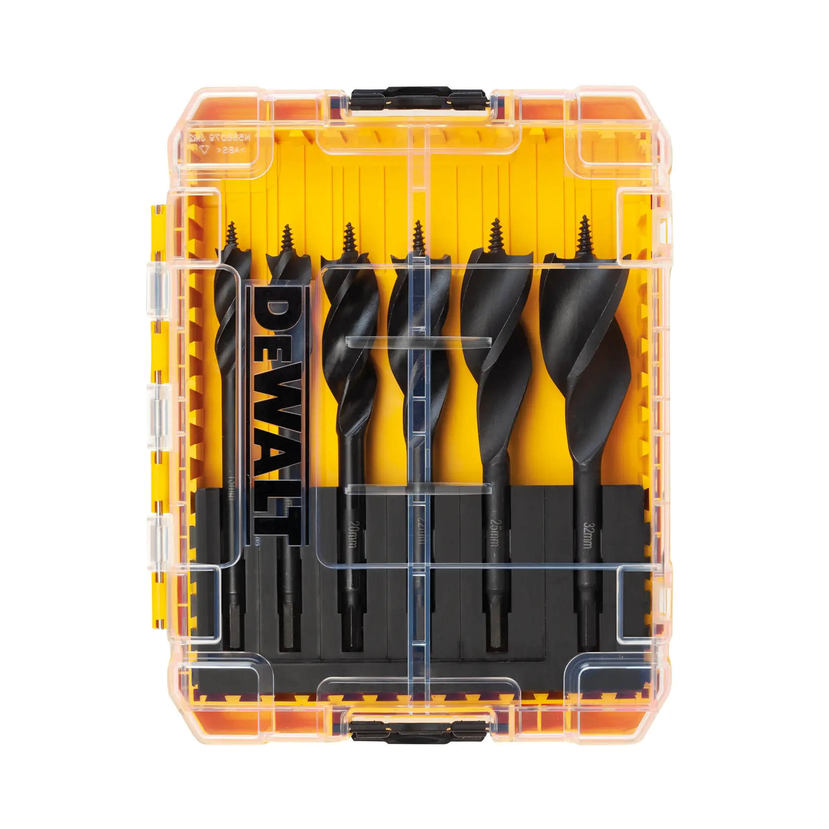 Conjunto de 6 brocas com 3 arestas de corte 152mm