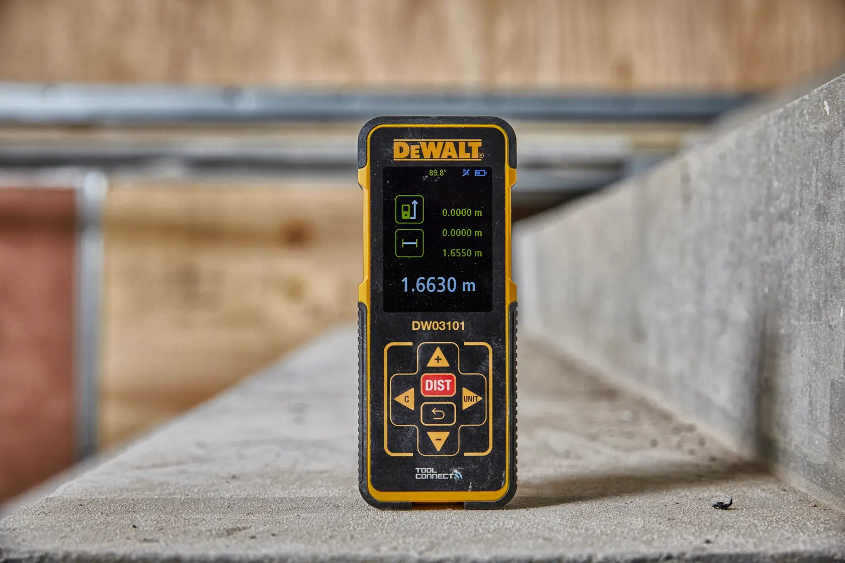Medidor laser de distâncias com alcance de 100m