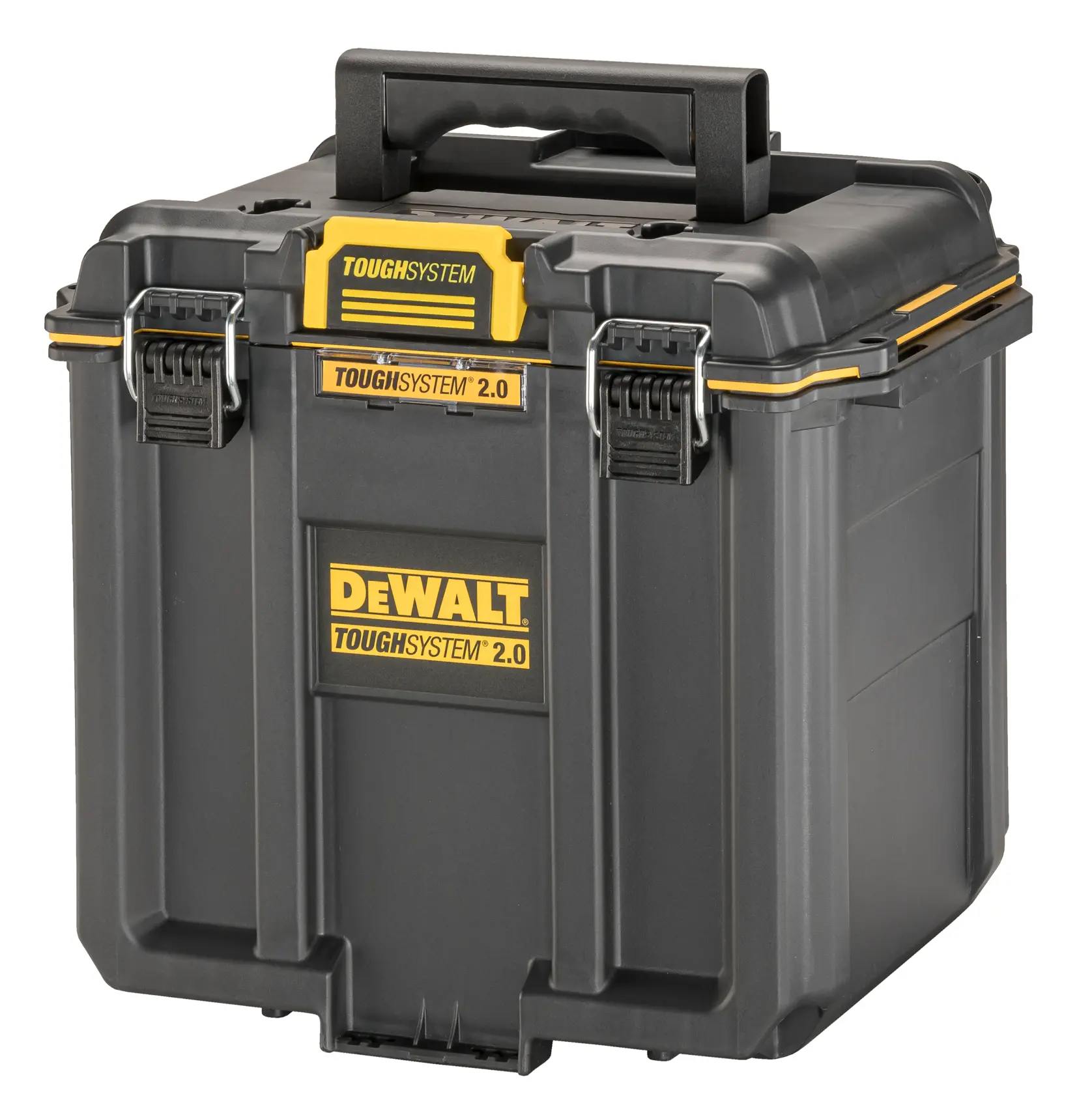 Logotipo da DEWALT em letras pretas e em negrito, centralizado em um fundo branco.
