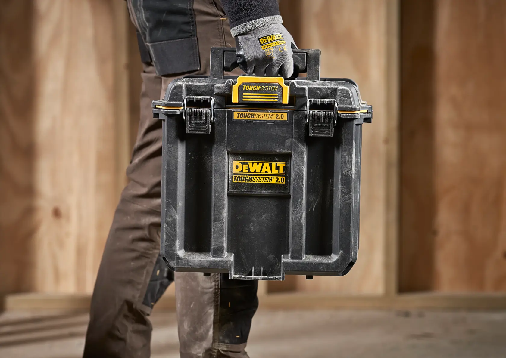 Caixa profunda para meio módulo DEWALT® TOUGHSYSTEM® 2.0