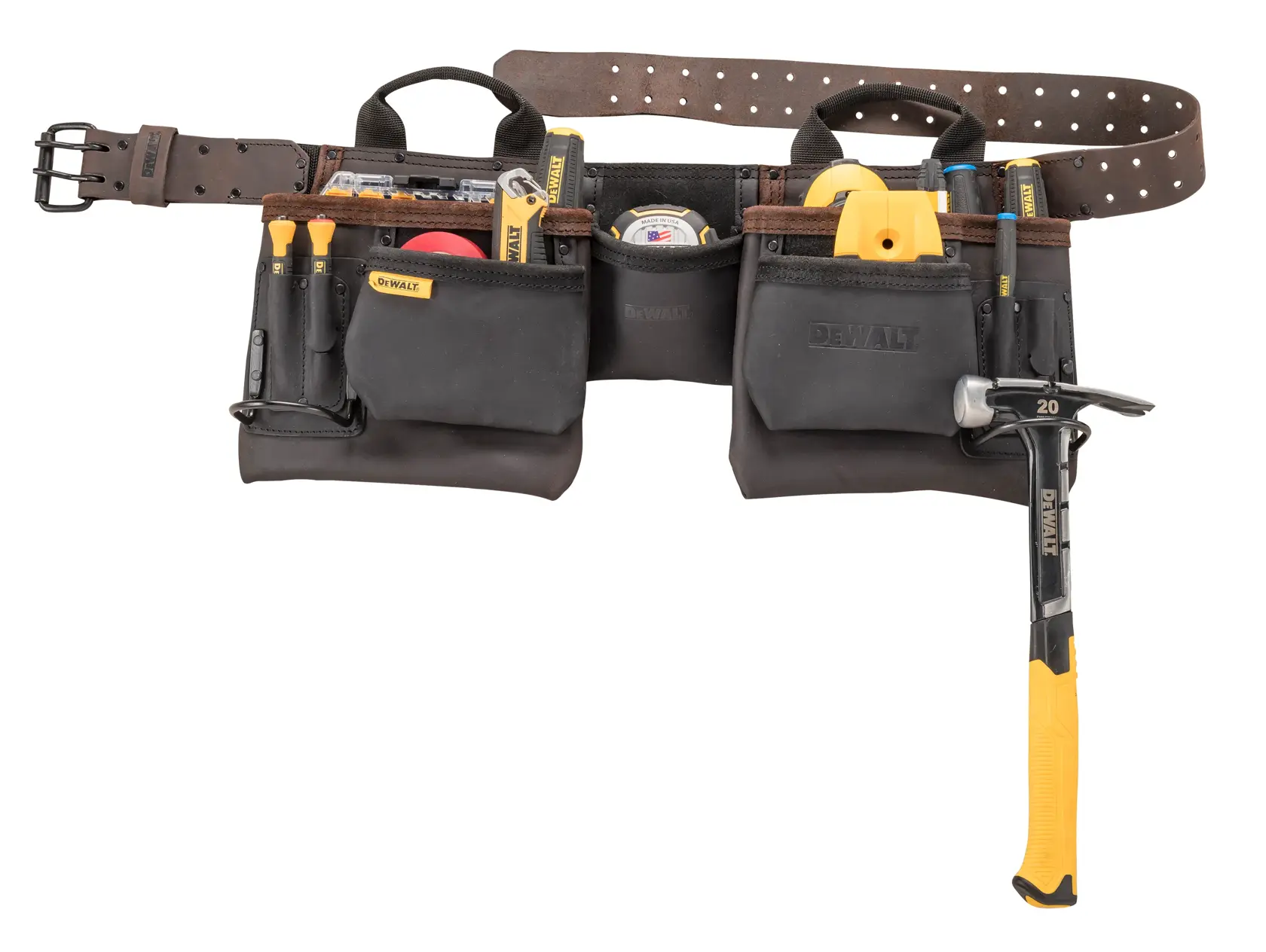 Avental porta-ferramentas em pele DEWALT® PRO