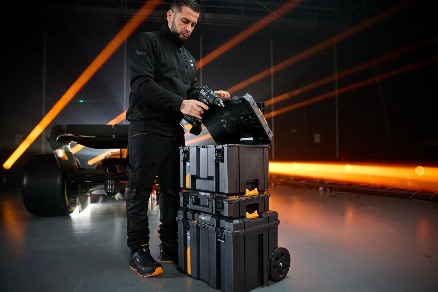 Torre TSTAK edição McLaren (Armanagem móvel+Caixa Profunda + Organizador)