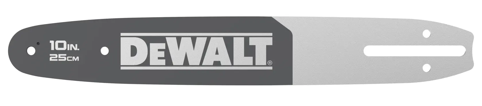 Barra de motosierra DEWALT 10in/25cm, SKU DZO6225, DZO6225-QZ. Categoría fotografía.